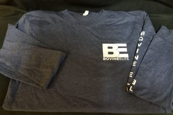 T-Shirt -Long Sleeve (Heather Blue)
