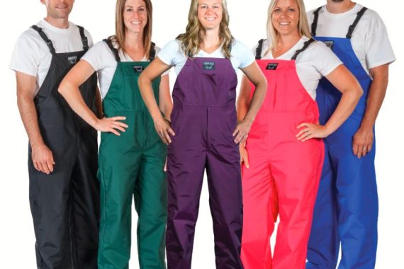 Udder Tech-Bibbed Overalls-Black-2XL